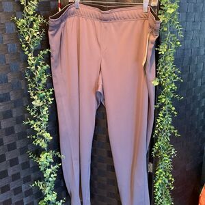Men's big and tall Size 2XL lightweight athletic pants gray
